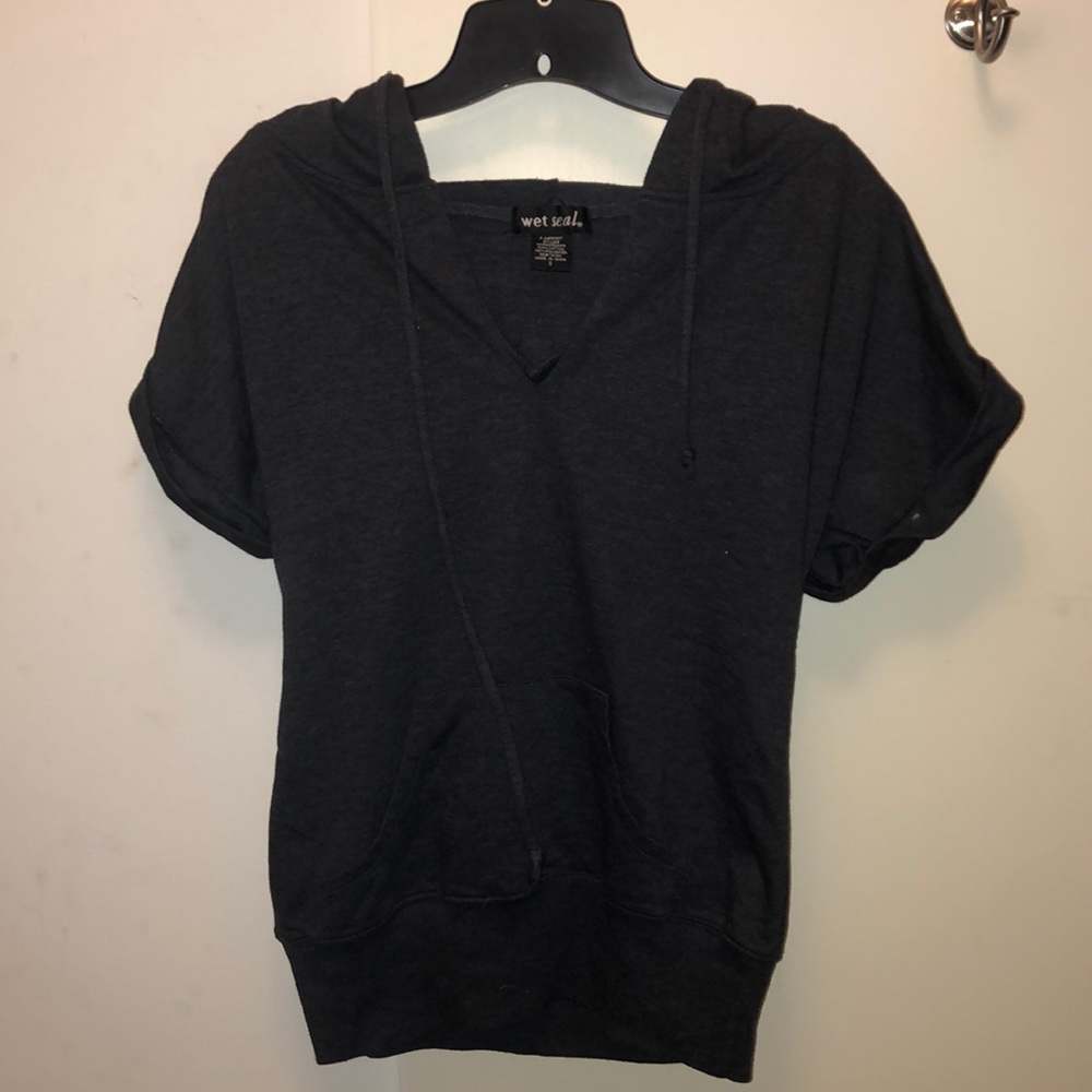 Shirt sleeved hoodie